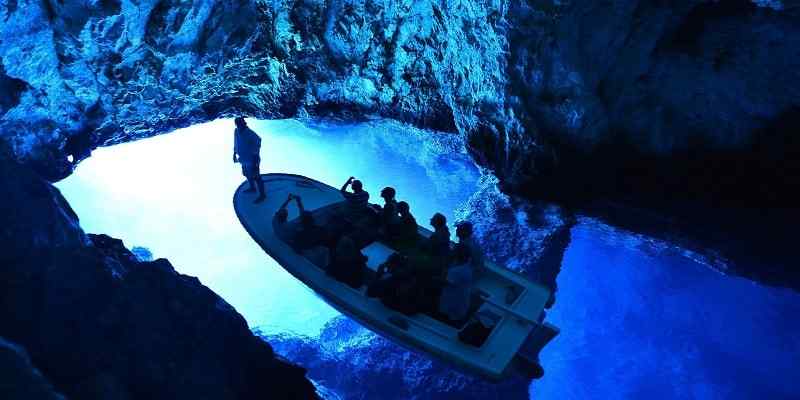 Blaue Höhle, Insel Bisevo