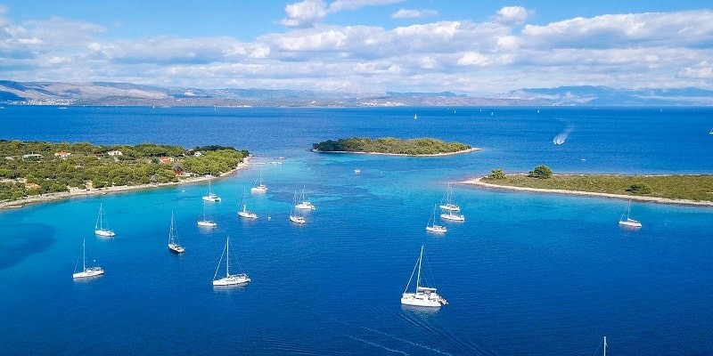 Robinsons Urlaub in Kroatien auf den Inseln Drvenik Veli und Drvenik Mali