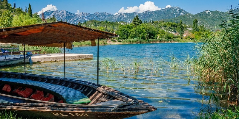 Baćina Seen- Dalmatien