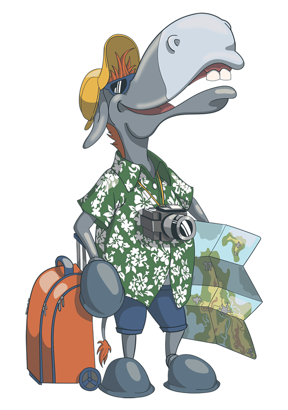 Mago - Unterkunft-in-Kroatien.de (Laganini.com) Maskottchen