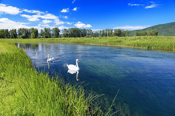 Fluss Gacka - Kroatien