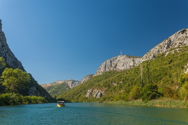 Cetina Flussschlucht, Kroatien