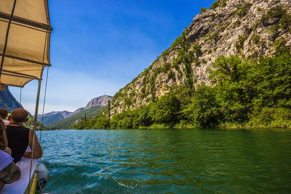 Cetina Flussschlucht, Kroatien