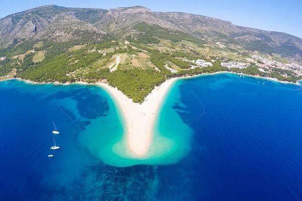 Zlatni rat – Bol, Brač, Kroatien