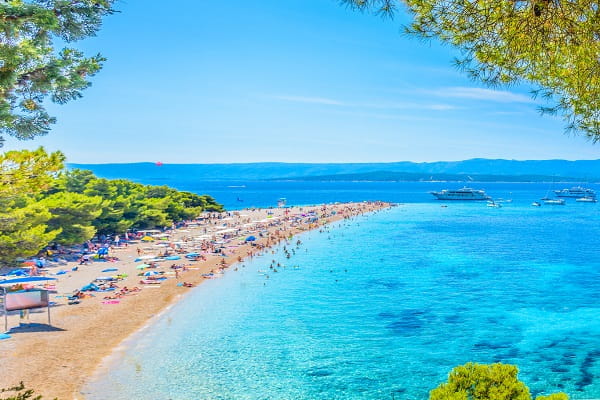 Zlatni rat – Bol, Brač, Kroatien