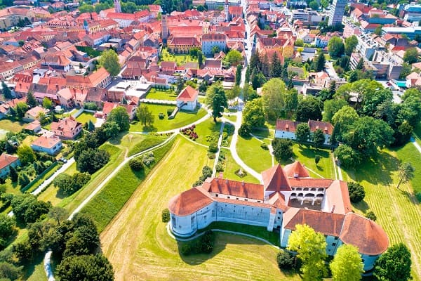 Altstadt von Varaždin, Kroatien